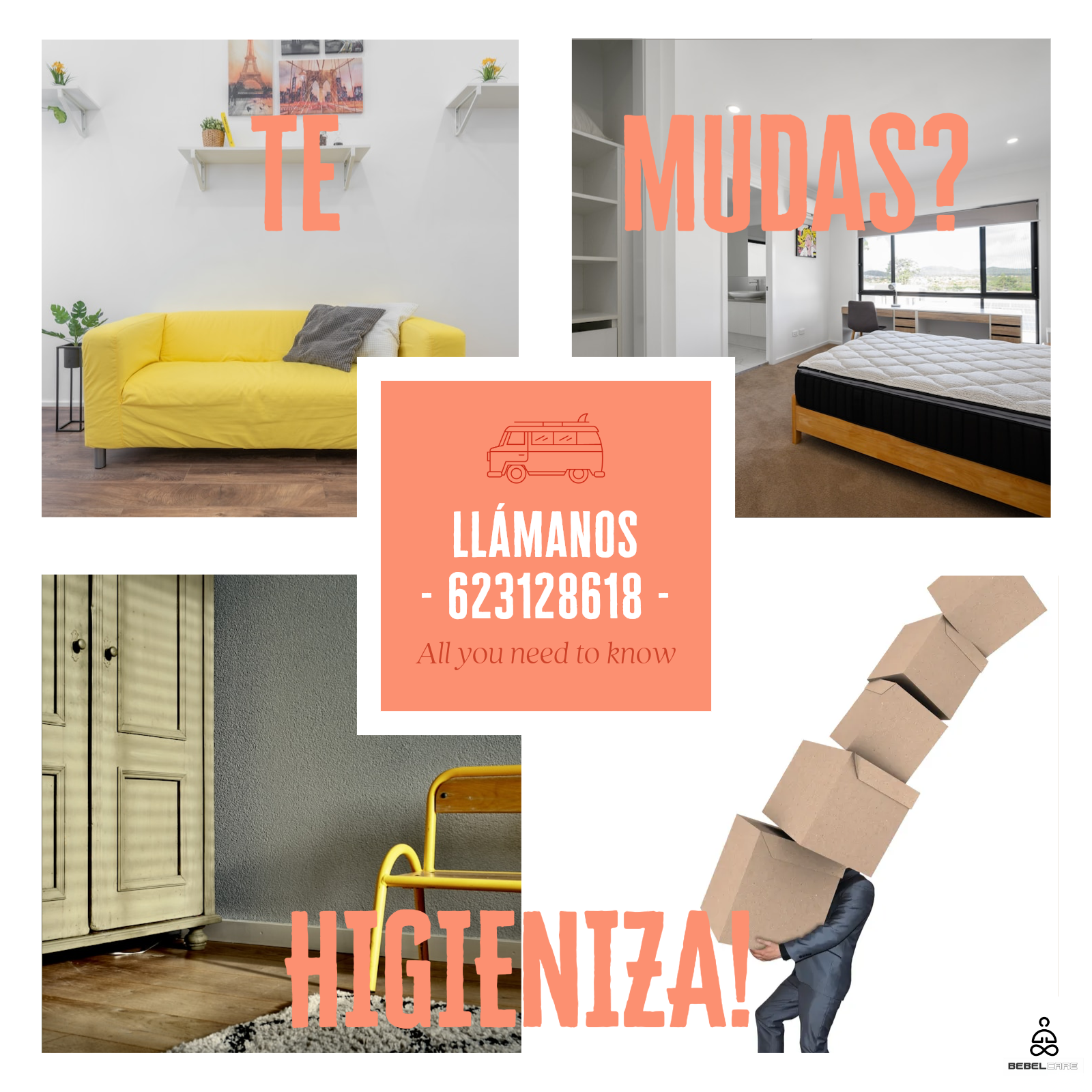 ¿Te Mudas? 🏡 Descubre Por Qué Es Clave Higienizar Tus Muebles Antes de Instalarte