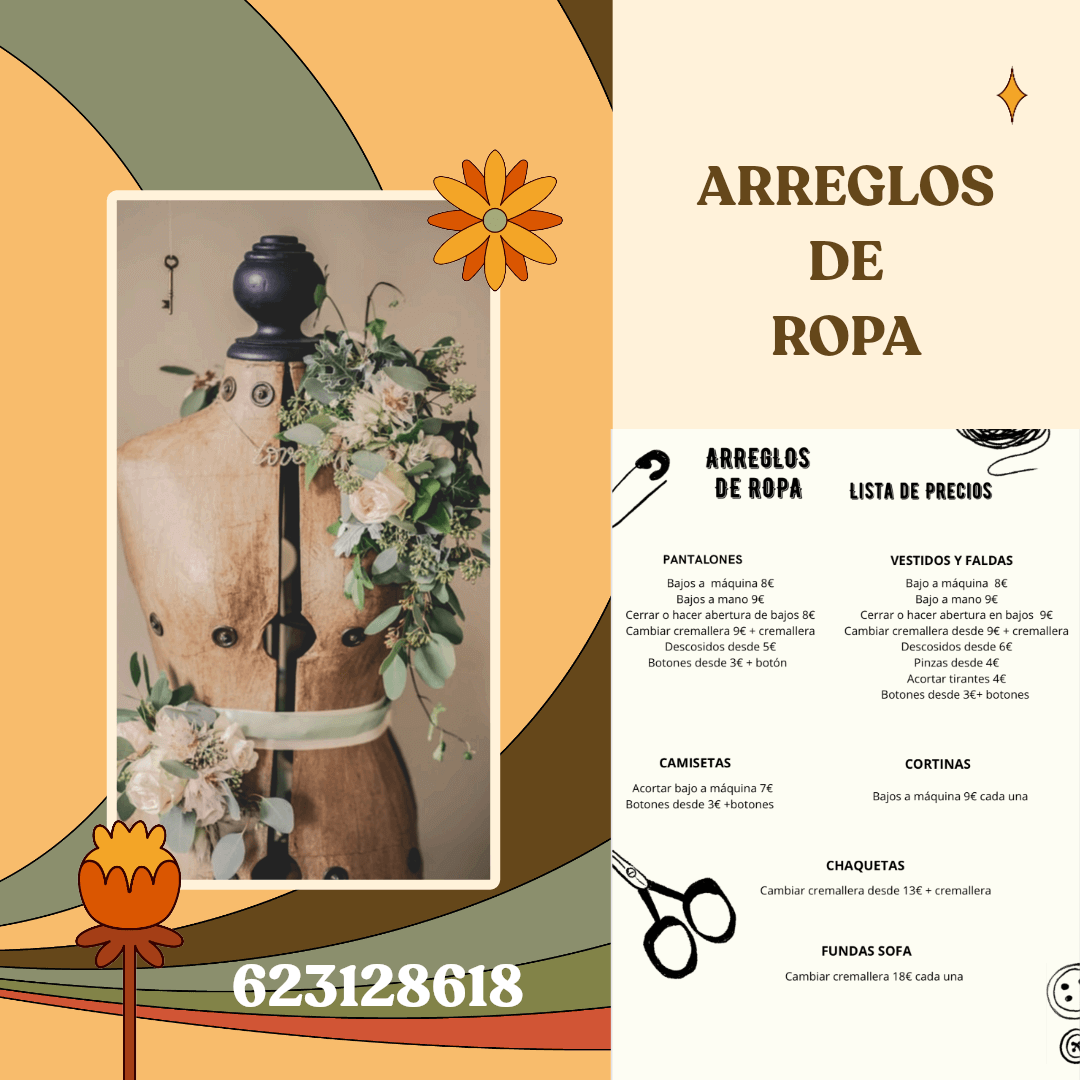 Arreglos de ropa a domicilio en Salamanca y provincia.